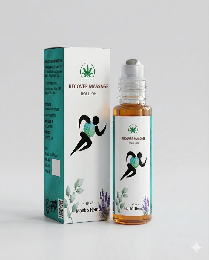 Monk’s Hemp Recover – Herbal Massage Oil